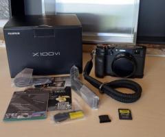 Fujifilm X100VI Noir + Poignée SMALLRIG X100VI + Sony Tough SD 256