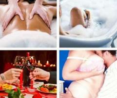 JOUR de REVE pour DAME : bain massage repas calin extras