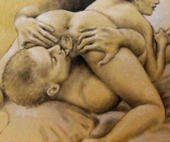 Pour femme aimant se faire longuement lecher
