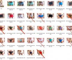 Slips, boxer, jock, string... pour hommes