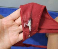 Culottes usagées extrêmes Uro, scato, fluides et gode souillé pour vieux pervers - 2