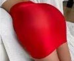jupe rouge taille 32/34